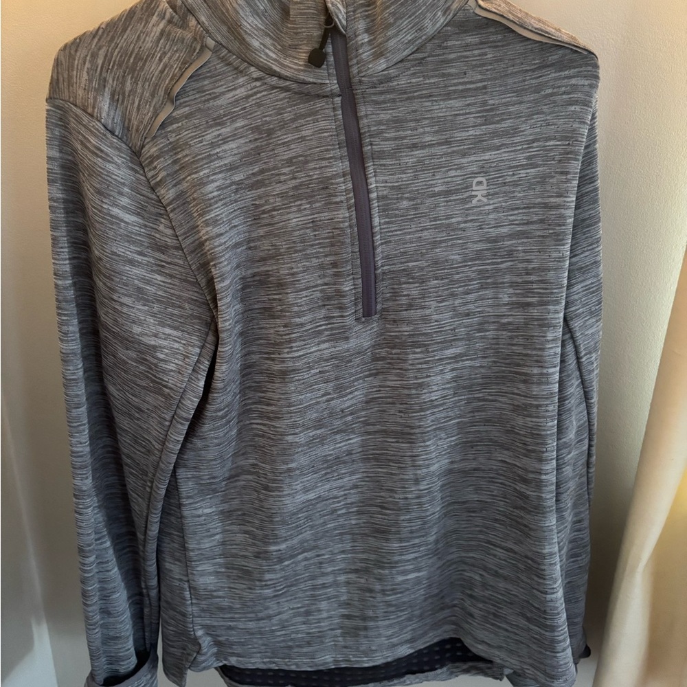Gray Quarter-Zip